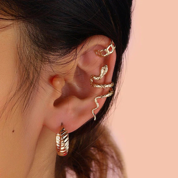 Snake Ear Cuffs Set