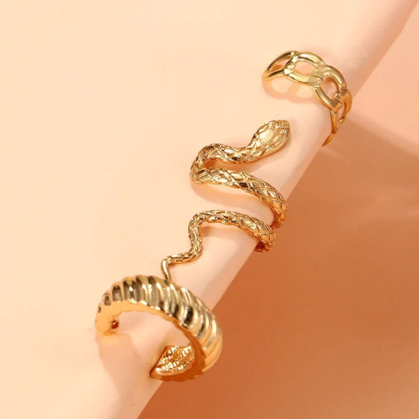 Snake Ear Cuffs Set