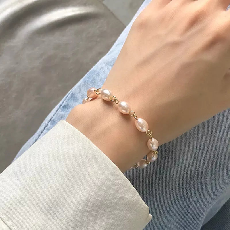 Goldilocks Pearl Bracelet Set