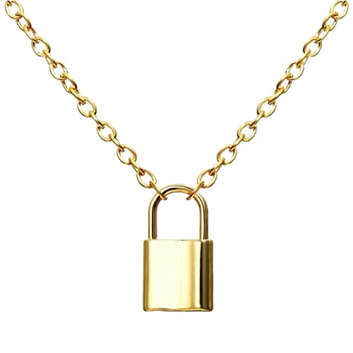 Lock Charm Necklace