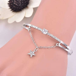 Star Drop Cuff Bracelet