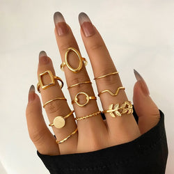 Gold Dust Ring Set